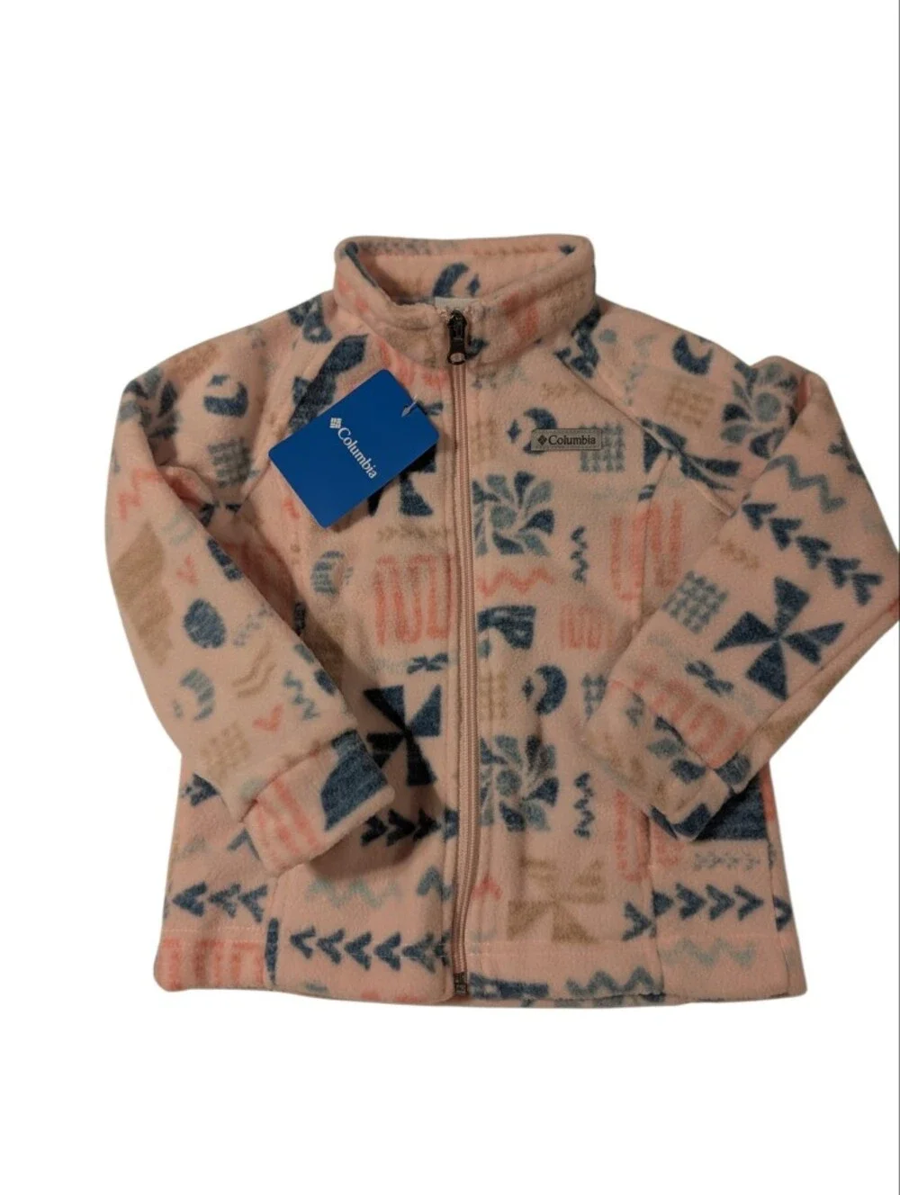Columbia Benton Springs II PrInted Fleece Jacket Size 4T